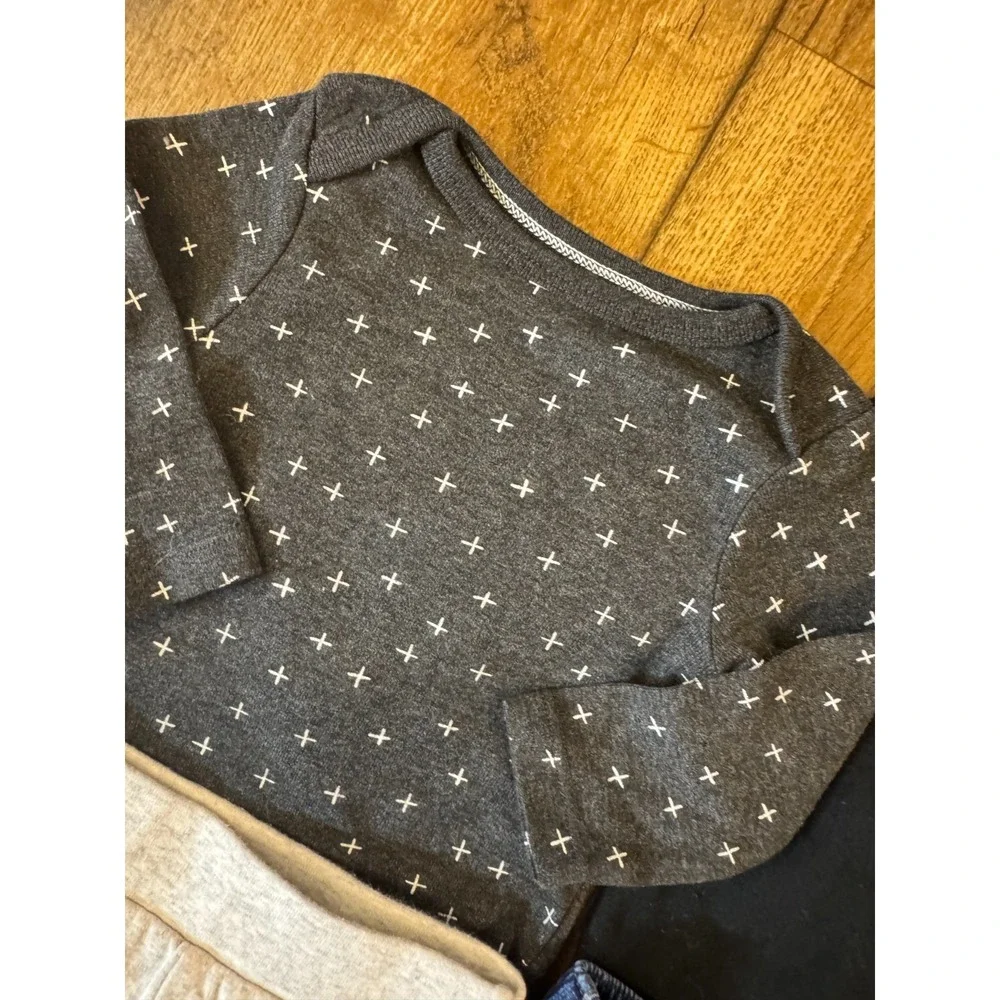 Baby Boy 0/3 Months Outfits Pants Long Sleeve Shirts Bodysuit Clothes Lot‎ Dad